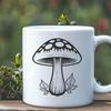 Mushroom In DXF Format - Free Digital Download, Commercial Use