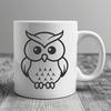 Stunning Owl - Sublimation DXF