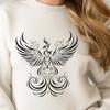 Creative Pheonix SVG - For Sublimation Project