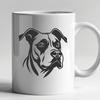 Unique Pitbull SVG, PNG, PDF And DXF Files