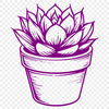 Artistic Desert Plant SVGs - Free Download