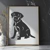 Cute Labrador Retriever - For Cricut Project