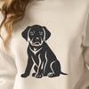 Creative Labrador Retriever In PDF And PNG