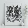 Stunning Dog Digital Drawing - Free PNG