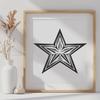 Artistic Star Clipart - Free PDF Download