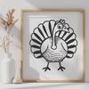 Creative Turkey - Laser Cutter PNG