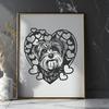 Havanese Decal In SVG, PNG, PDF And DXF Formats