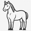 Artistic Horse PDF - Free Commercial Use Download