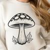 Mushroom In DXF Format - Free Digital Download, Commercial Use