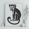 Stunning Lemur - Animal PNG