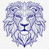 Free Unique Lion Vector Art DXF - Commercial Use