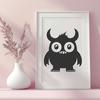 Cute Laser Engraver Decal - Free PDF Download