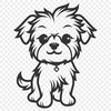 Stunning Morkie - For Glowforge Project