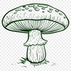 Beautiful Mushroom - For Glowforge Project