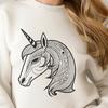 Unicorn Digital Artwork In PNG & SVG - Free Digital Download