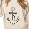 Beautiful Anchor - Nautical PNG