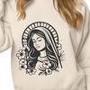 Free Virgin Mary - Craft DXF