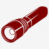 Flashlight Clip Art In SVG, PNG, PDF And DXF Formats