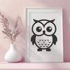 Free Owl DXF - For Sublimation Project