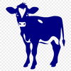 Free Cow Digital Drawing In SVG For Free Download