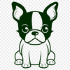 Sitting Puppy Decal - SVG Free Download