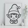 Artistic Elf - For Cricut Project