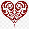 Beautiful Love Heart PNG