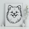 Free Pomeranian Files For Digital Download In SVG Format