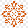 Creative Snow Digital Artwork - Free SVG