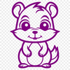 Cute Squirrel - SVG For Commercial Use