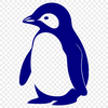 Free Artistic Penguin Vector Drawing