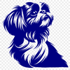 Free Stunning Shih Tzu - Free SVG Download, Commercial Use