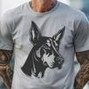 Unique Doberman Pinscher PNG - For Laser Cutter Project