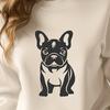 Free French Bulldog SVG, PNG, PDF And DXF Files