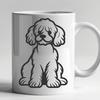 Unique Poodle Vector Illustration DXF - Free Download