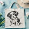 Shih Tzu In SVG Format - Free Digital Download, Commercial Use