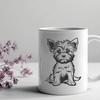 Artistic Yorkshire Terrier In PDF Format