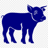 Beautiful Pig Vector Image - Free PNG Download