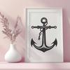 Free Anchor Vector Craft File