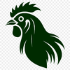 Artistic Chicken Vector Image