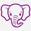 Artistic Elephant Vector Illustration