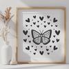 Butterfly Clipart In PDF File Format For Free Download