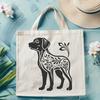 Beautiful Labrador Retriever In DXF - Free Digital Download