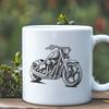 Beautiful Motorbike - DXF Format