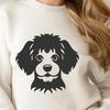 Free Unique Poodle Vector Art DXF - Commercial Use