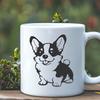 Cute Corgi - Vinyl PNG