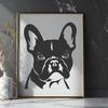 Free French Bulldog Vector Craft File