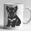 Unique German Shepherd - DXF Format