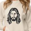 Jesus Template In SVG, PNG, PDF And DXF File Formats