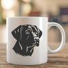 Beautiful Labrador Retriever DXF